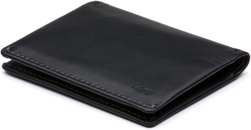 Bellroy Slim Sleeve minimalist leather wallet in black