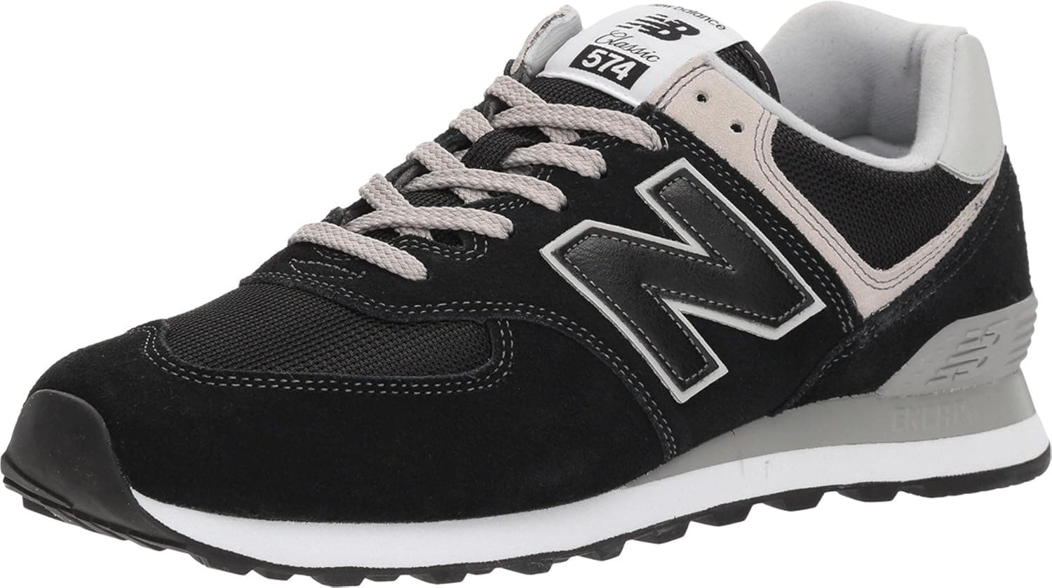 New Balance 574 sneaker in black