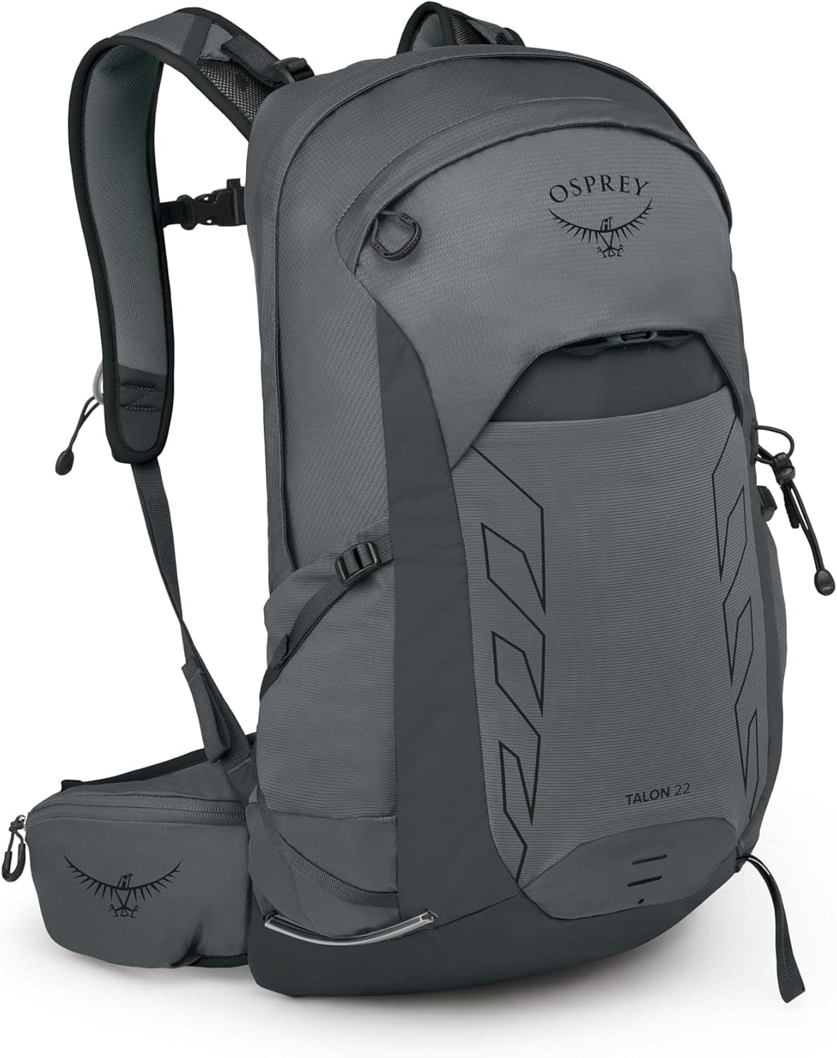 Osprey Talon 22 hiking daypack in phantom grey