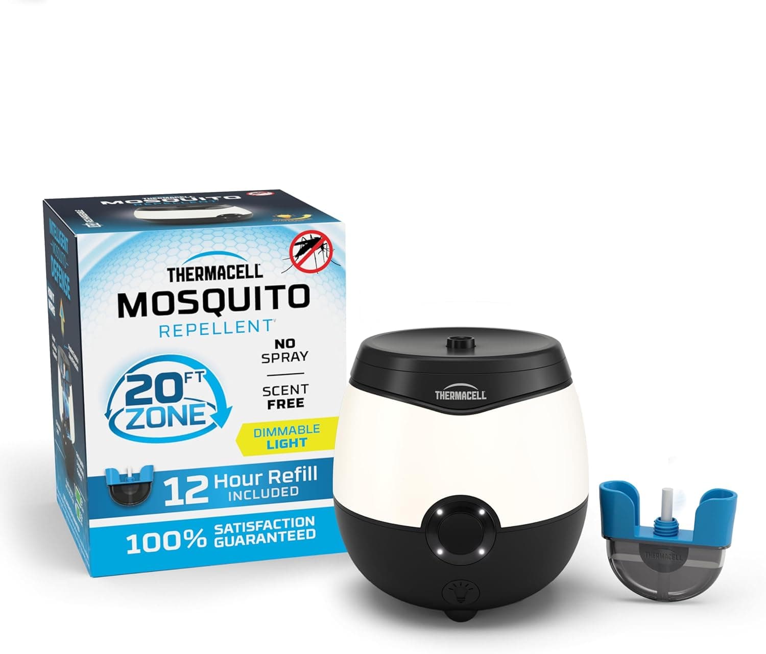 Thermacell EL55 rechargeable mosquito repeller with glow light