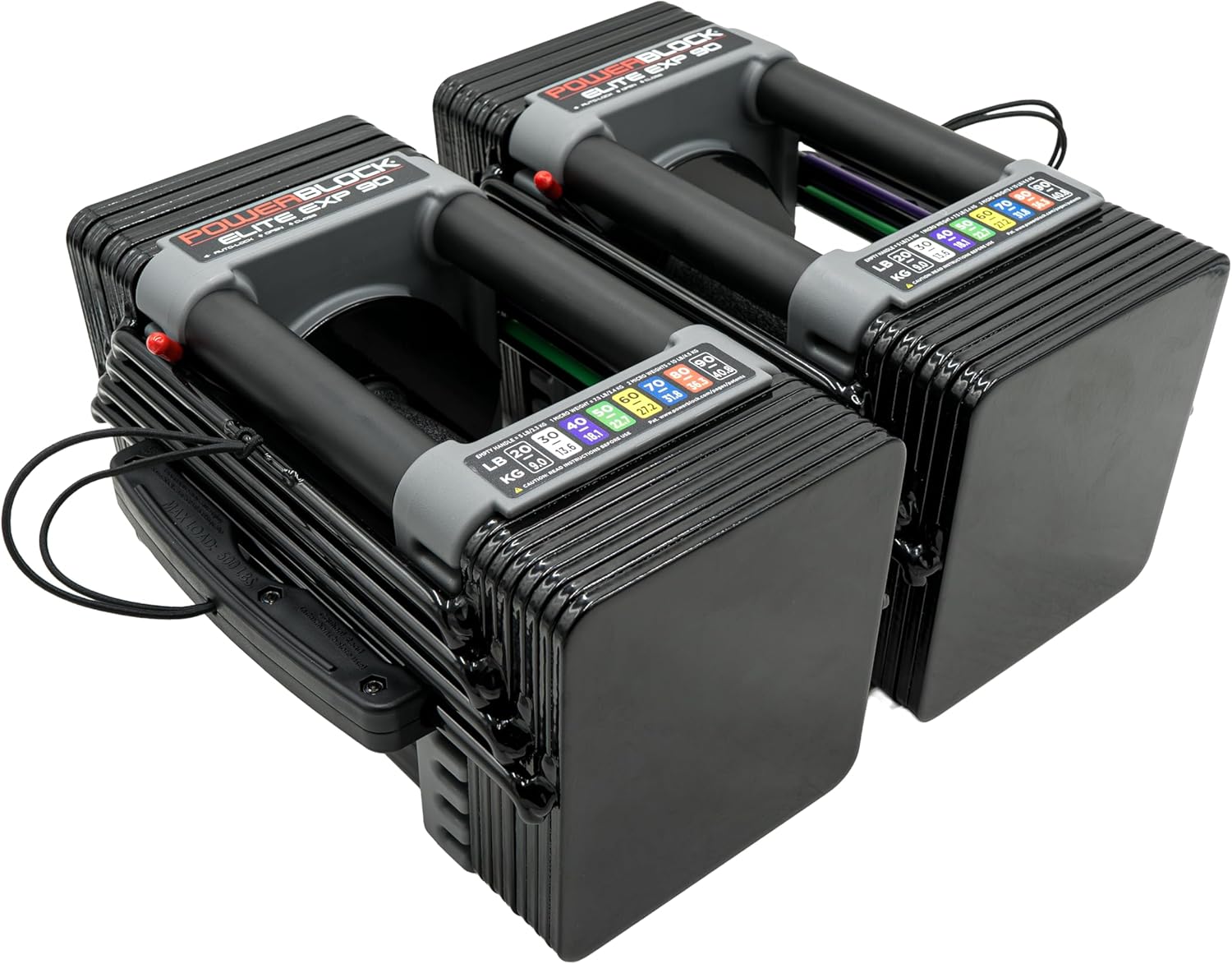 エクササイズグッズ EXPAD Powerbelt L PowerBlock Elite EXP Adjustable Dumbbells | DudeRack
